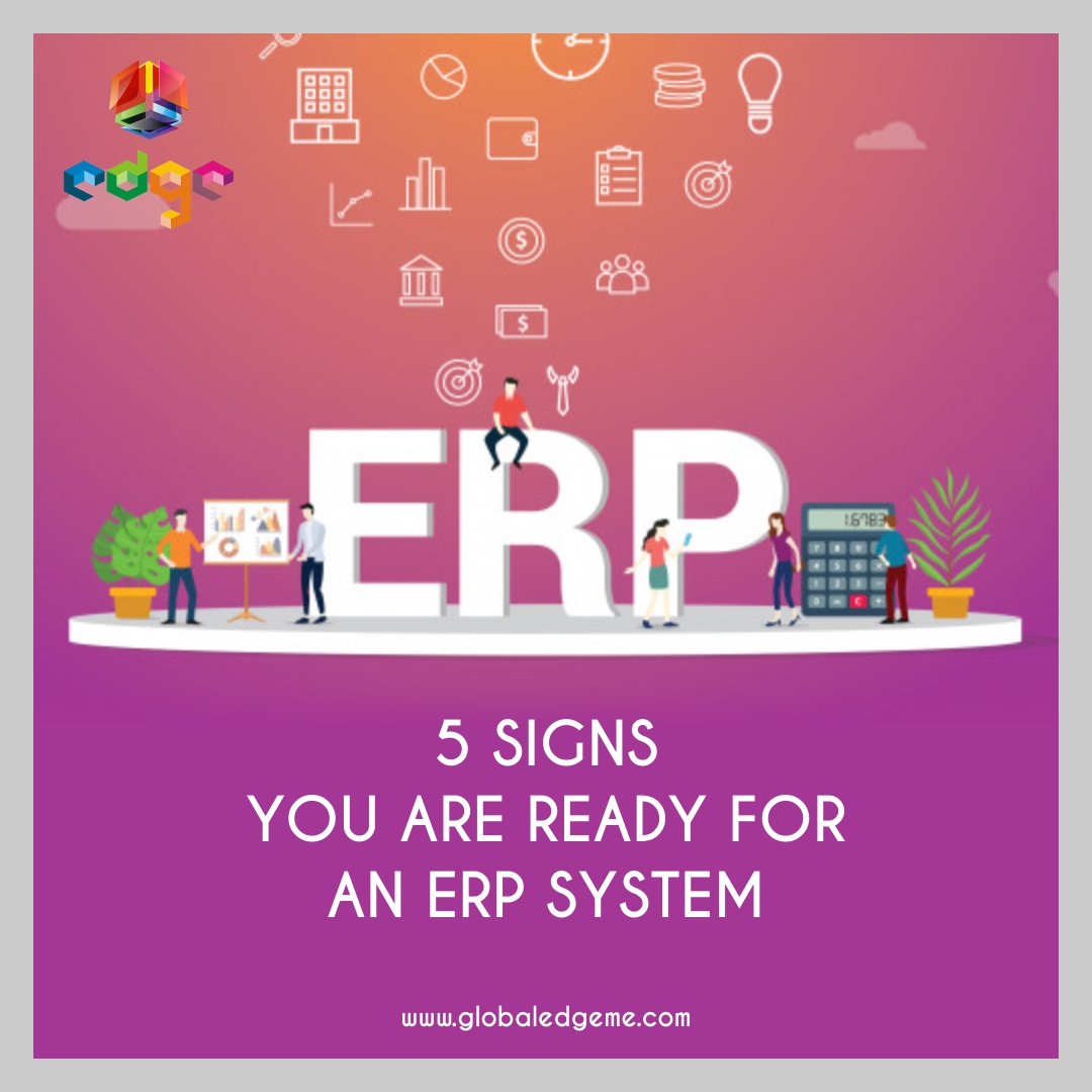 5 SIGN YPU ARE READY FOR AN ERP SYSTEM | Globaledgeme